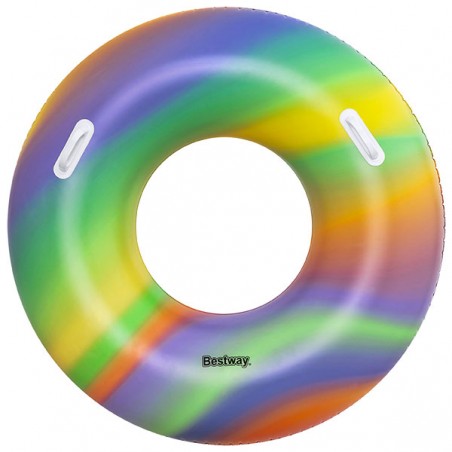  BOUEE ARC EN CIEL POIGNEES D.119CM
