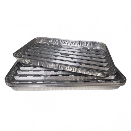  5 BARQUETTES ALU SPECIAL GRILLADES