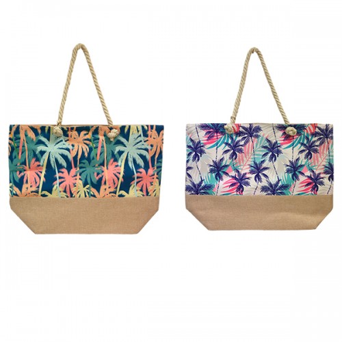  SAC DE PLAGE TROPIQUE 40X57CM
