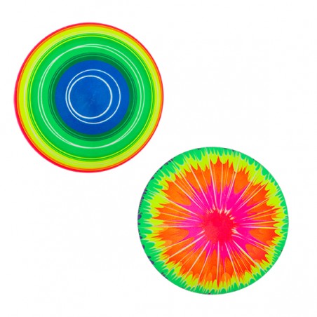  BALLON FLUO PVC D.15CM DEGONFLE