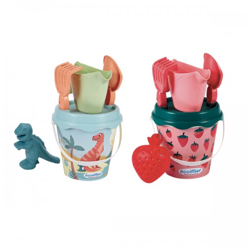  SEAU GARNI FRAISE/DINO...