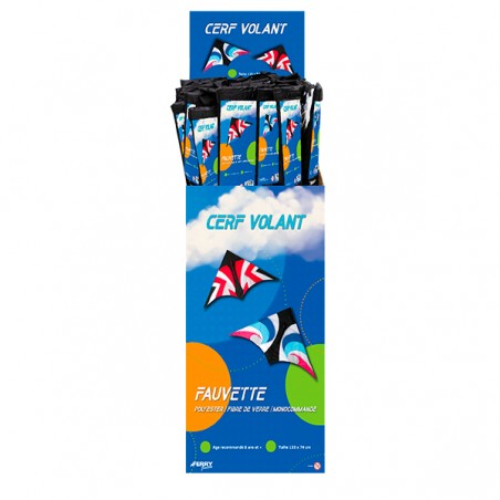  CERF-VOLANT 133X74CM FAUVETTE MC DB 36
