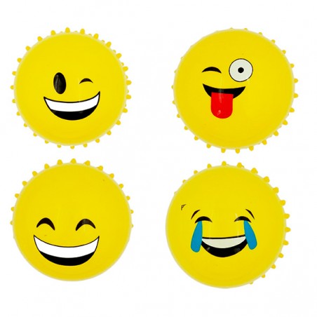  BALLON VIRUS EMOJI D.15CM DEGONFLE