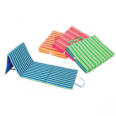  MATELAS PLAGE RAYE COULEUR 165X60CM