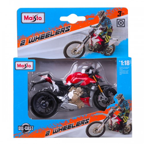  MOTO 1/18EME ASS. 24PCS