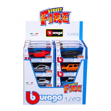  1/43 STREET FIRE COLLECTION ASS DB 24PCS
