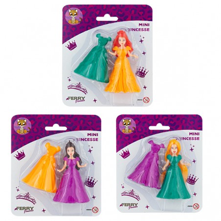  MINI FIGURINE PRINCESSE A HABILLER