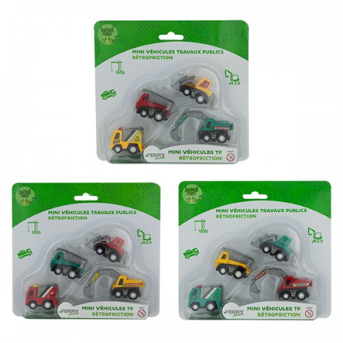  4 MINI VEHICULES TP A...