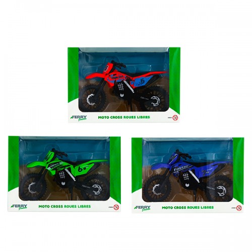  MOTO CROSS ROUES LIBRES