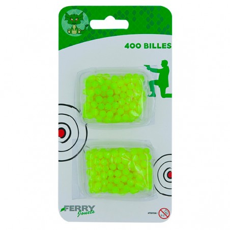  RECHARGE 400 BILLES POUR PISTOLET