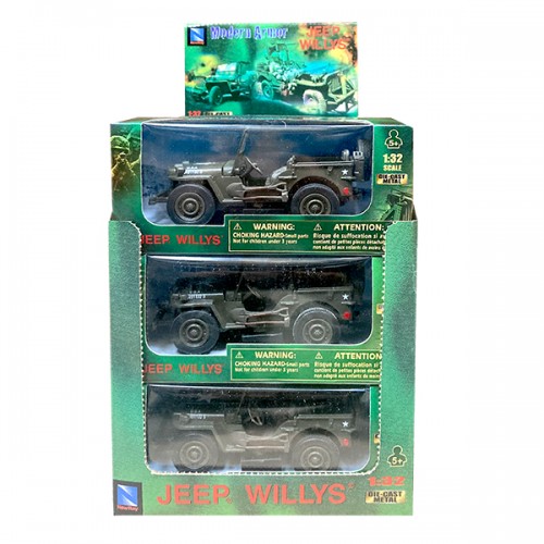  JEEP WILLYS DIE CAST DB12PCS