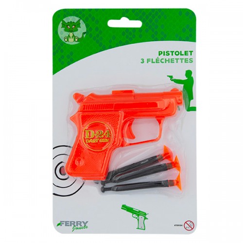  PISTOLET 10CM  3 FLECHETTES