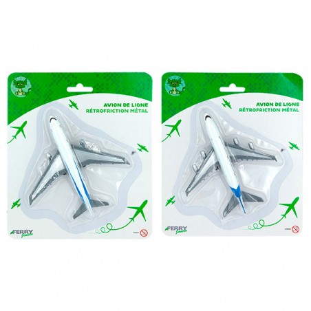  AVION DE LIGNE METAL RETROFRICTION