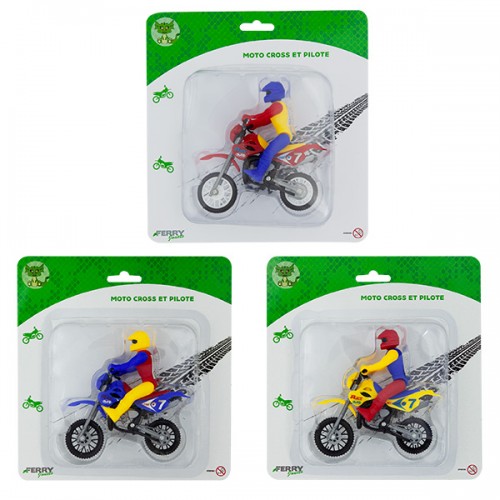  MOTO CROSS ET PILOTE