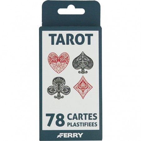  JEU DE TAROT 78 CARTES PLASTIFIEES