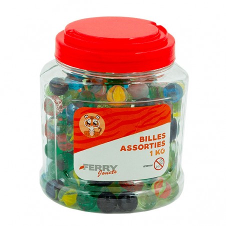  BARIL DE 1KG DE BILLES 16MM