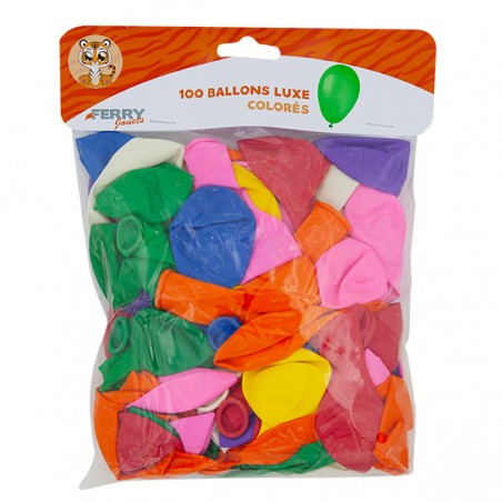  100 BALLONS LUXE COLORES