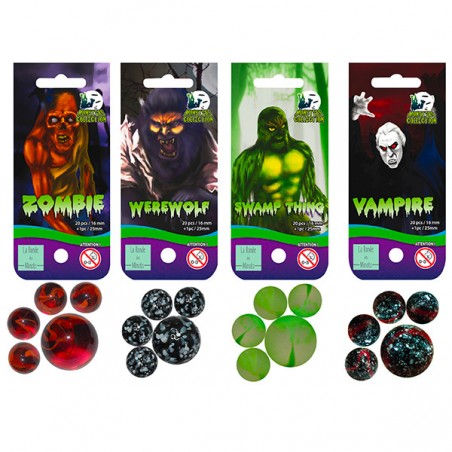  20 BILLES MONSTER  + 1 CALOT DB 20