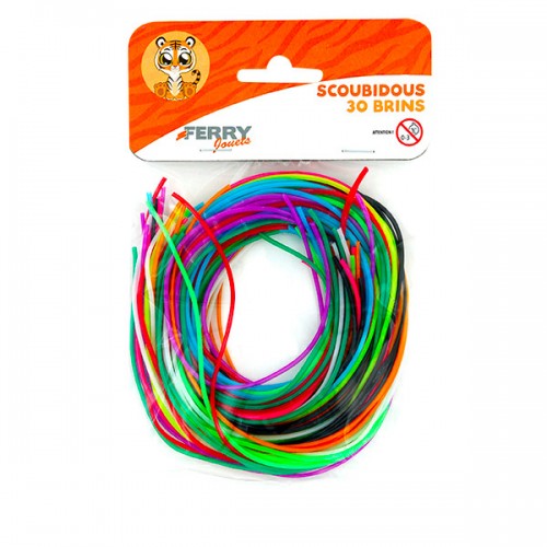 30 BRINS SCOUBIDOU COULEUR