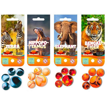  20 BILLES ANIMAL + 1 CALOT DB 20