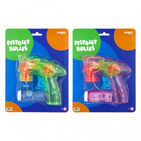  PISTOLET A BULLES  + 1 RECHARGE 50ML