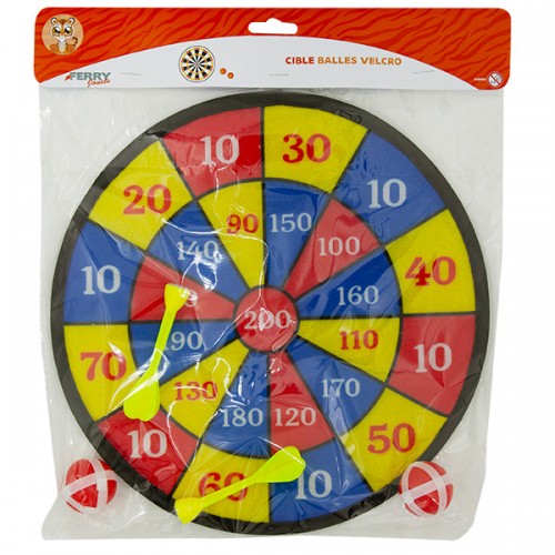  CIBLE BALLES VELCRO D.30CM