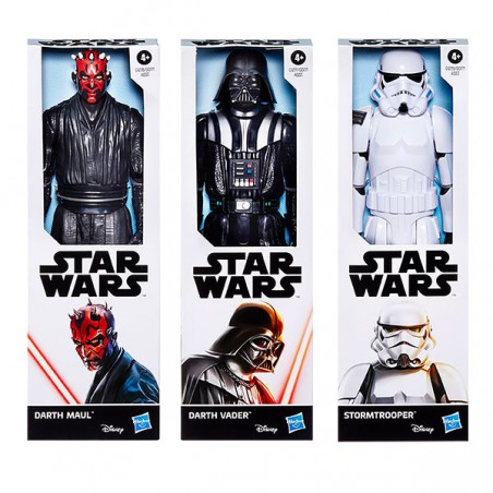  FIGURINE TITAN 30CM STAR WARS ASST