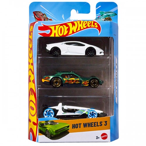  PACK 3 VOITURES HOT WHEELS