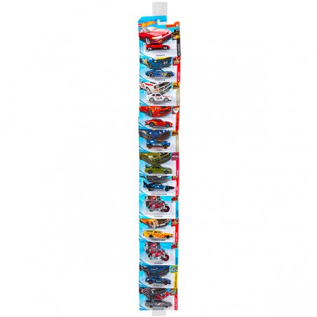  HW EN CLIPSTRIP VEHICULES 12PCS ASST