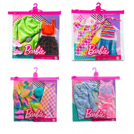  ASST 2 TENUES BARBIE