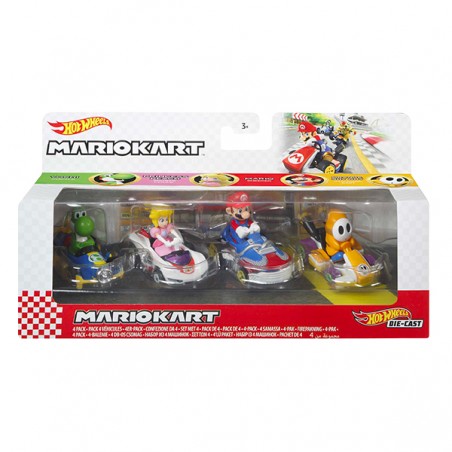 ASST PACK DE 4 VEHICULES MK