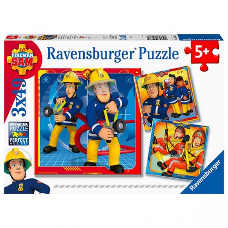  PUZZLE 3X49 PCS ASST