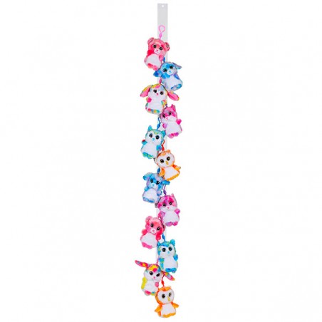  LES BRILLOO FRIENDS 8CM CLIP 12PCS