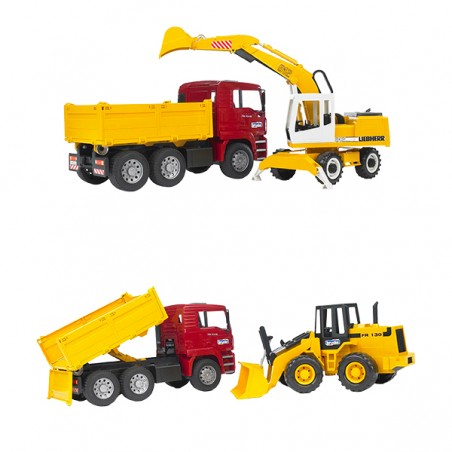  CAMION BENNE MAN
