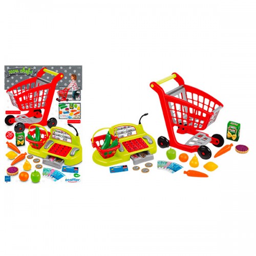  CHARIOT SUPERMARCHE + CAISSE