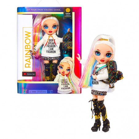  RAINBOW HIGH CORE FASHION DOLL-PINK