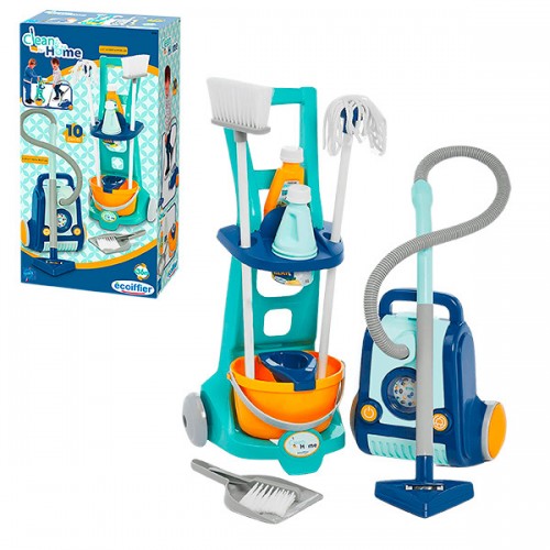  CHARIOT MENAGE + ASPIRATEUR