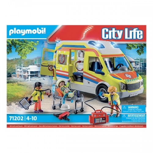  AMBULANCE AVEC EFFETS...