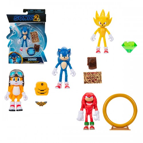  SONIC - 2 FIGURINES 10CM...