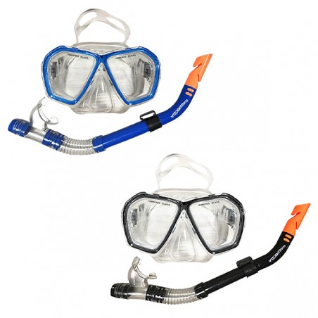  SET ADULTE MASQUE VT + TUBA NAXOS