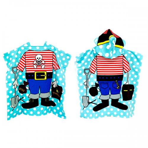  PONCHO PIRATE MICROFIBRE