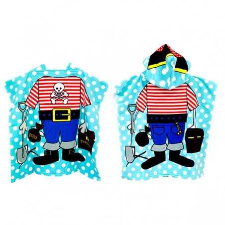  PONCHO PIRATE MICROFIBRE