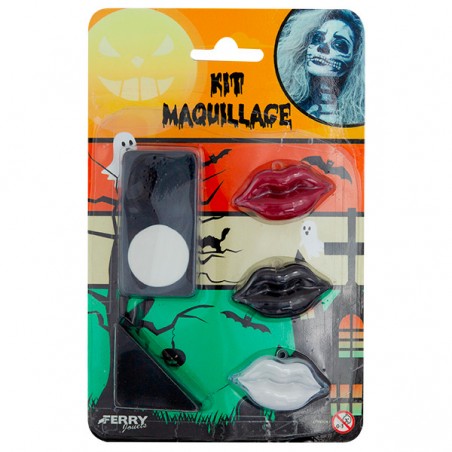  KIT MAQUILLAGE BOUCHE TRICOLORE
