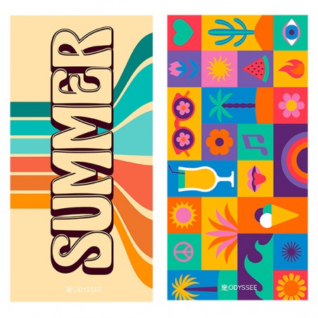  SERVIETTE CANCUN MICROFIBRE 70X140CM