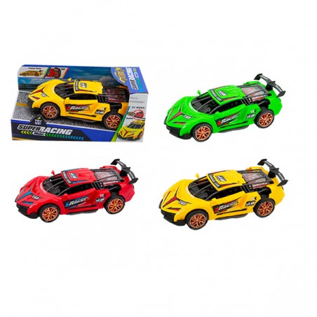  VOITURE DE COURSE A FRICTION SON ET LUMI