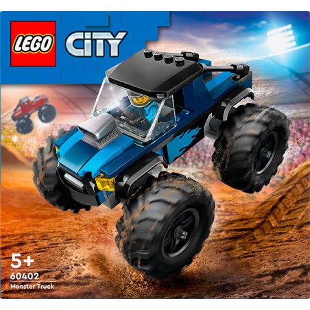  LE MONSTER TRUCK BLEU