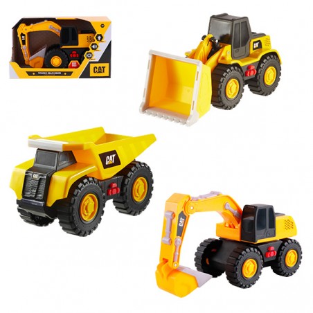  VEHICULES CHANTIER 25CM SON ET LUMIERES 
