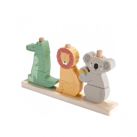  WOODEN STACK & SORT ANIMALS