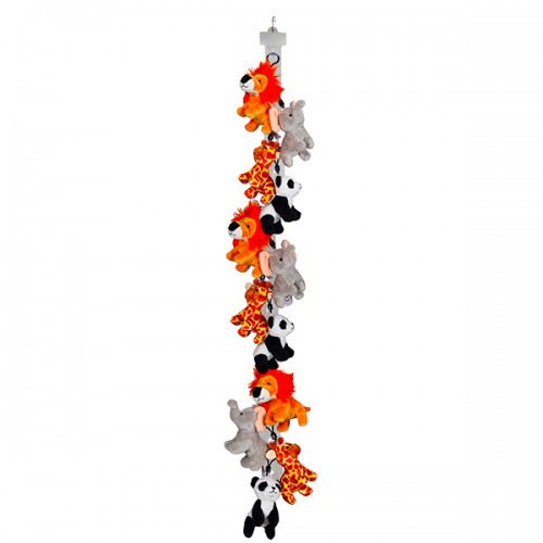  ANIMAUX SAUVAGES 12CM CLIP...
