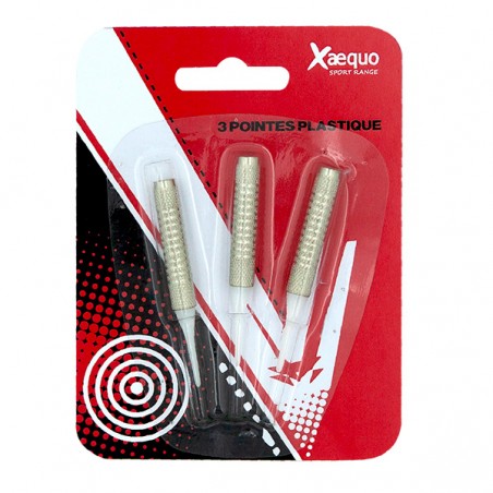  3 POINTES PLASTIQUE DE FLECHETTES XAEQUO